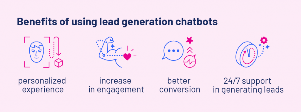 benefits of using lead generation chatbots