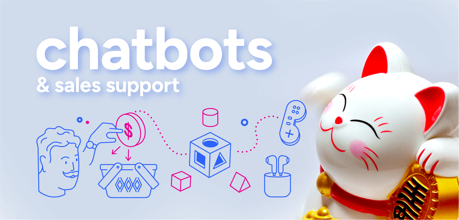 chatbots and sales support